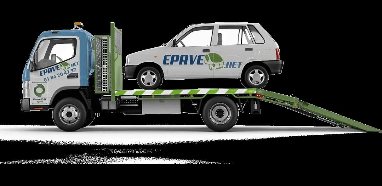 Enlèvement d'épave gratuit par un centre VHU agréé — Epave.net