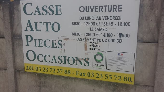 C.A.P.O à SERMOISE — Photo 3 du centre VHU agréé Aisne