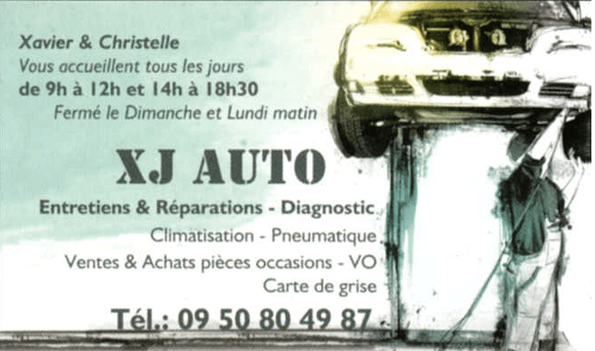 Vue extérieure du centre VHU agréé XJ Auto à RUFFEC (Charente)