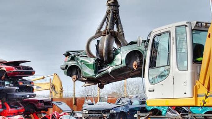Vue extérieure du centre VHU agréé Flash Auto Vingt Quatre à MARSAC SUR L'ISLE (Dordogne)
