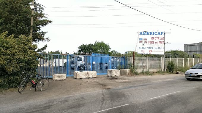 Vue extérieure du centre VHU agréé Americafer à TOULOUSE (Haute-Garonne)