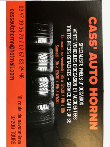 Cass 'Auto Hornn à TOURS — Photo 4 du centre VHU agréé Indre-et-Loire