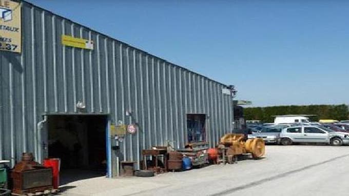 Vue extérieure du centre VHU agréé Allo Récup Autos à TIGY (Loiret)