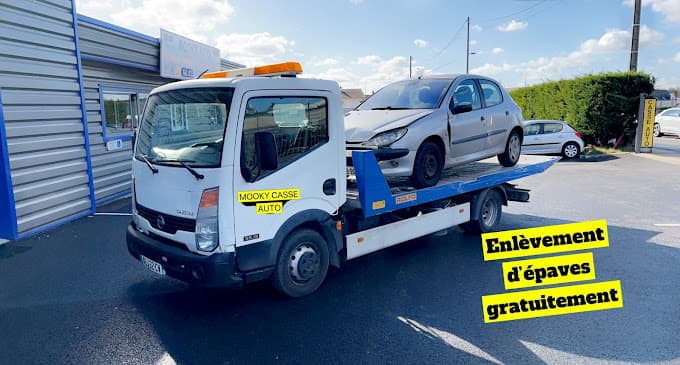 Mooky casse auto enlèvement gratuit centre V.H.U agrée à FLEURY-LES-AUBRAIS — Photo 5 du centre VHU agréé Loiret