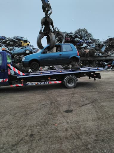 Vue extérieure du centre VHU agréé Aliarec Environnement à BOE (Lot-et-Garonne)