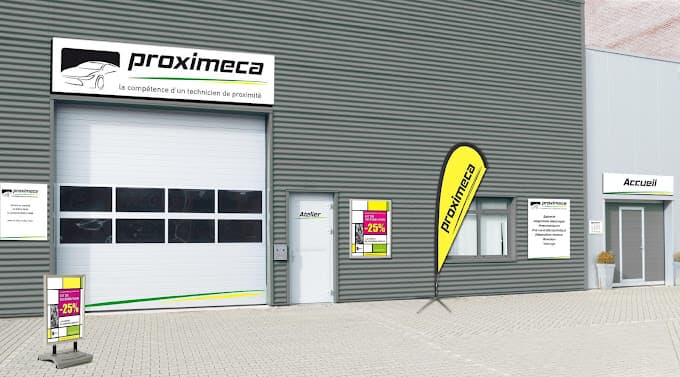 Parc de véhicules hors d'usage chez Garage Céréa, centre agréé à NERAC