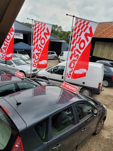 Vue extérieure du centre VHU agréé Cars&Casse à VIRANDEVILLE (Manche)