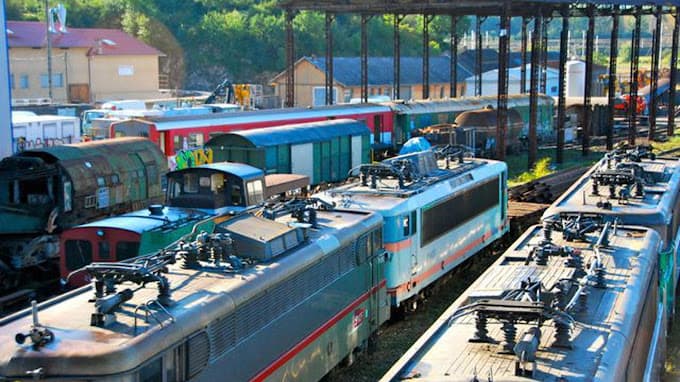 Vue extérieure du centre VHU agréé S M E Société Métallurgique d'Epernay à CULOZ-BEON (Marne)