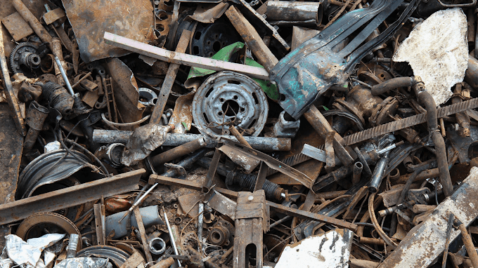 Vue extérieure du centre VHU agréé Le Cunff Lucas à GUENIN (Morbihan)
