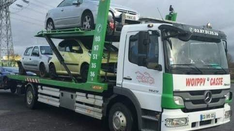 Parc de véhicules hors d'usage chez Woippy Casse, centre agréé à WOIPPY