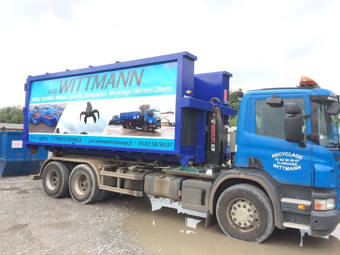 Vue extérieure du centre VHU agréé Wittmann à FLORANGE (Moselle)