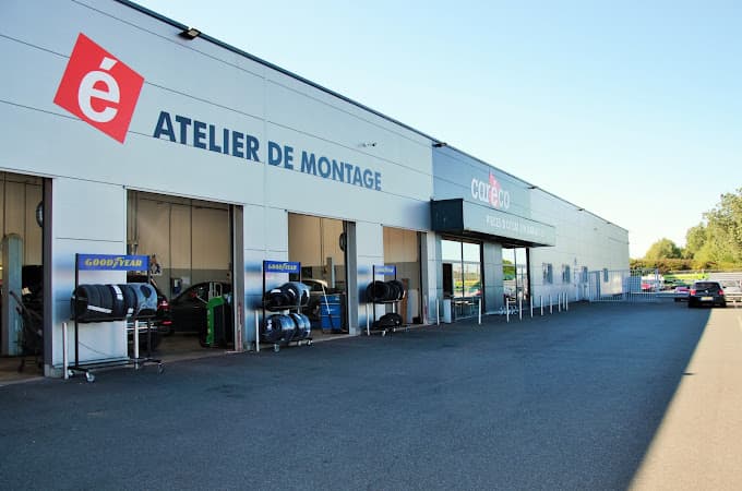 Vue extérieure du centre VHU agréé Capnor, membre du réseau Caréco à DUNKERQUE (Nord)