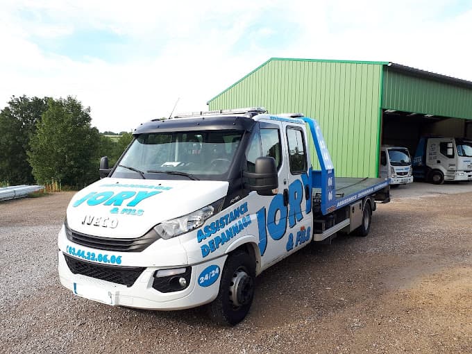 Vue extérieure du centre VHU agréé Casse Autos - Dépannage JORY & FILS à ESCHES (Oise)