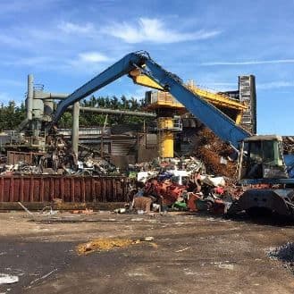 Vue extérieure du centre VHU agréé Dainville Recyclage à DAINVILLE (Pas-de-Calais)