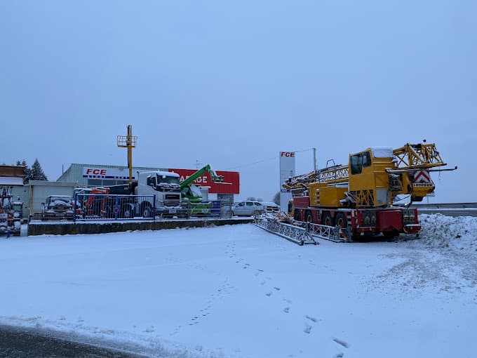 Vue extérieure du centre VHU agréé FCE SARL à HUTTENHEIM (Bas-Rhin)