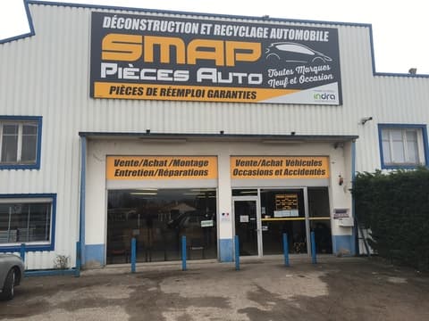 Vue extérieure du centre VHU agréé SMAP à SAINT-MARCEL (Saône-et-Loire)