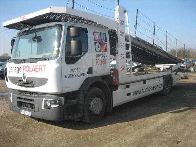 Vue extérieure du centre VHU agréé GARAGE POLAERT à MONTEROLIER (Seine-Maritime)