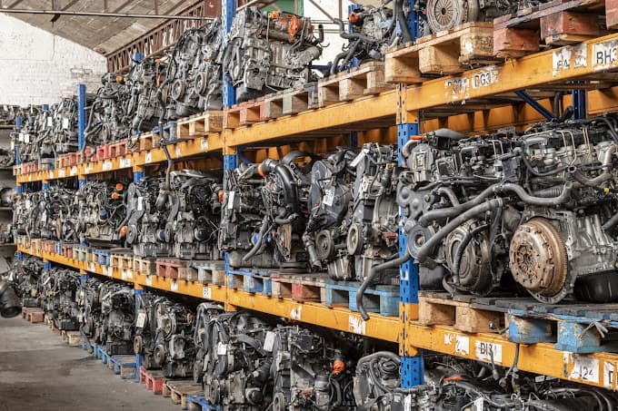 Parc de véhicules hors d'usage chez Magren EURL, centre agréé à CANTELEU