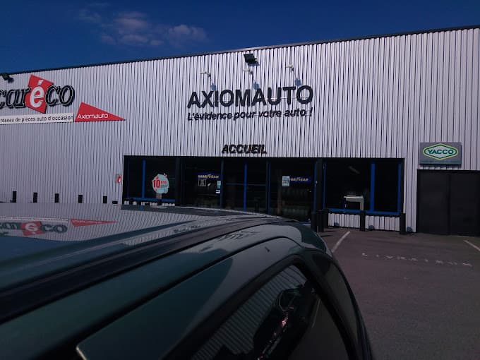 Vue extérieure du centre VHU agréé PREFERENCE RECYCLAGE AXIOMAUTO à AMIENS (Somme)