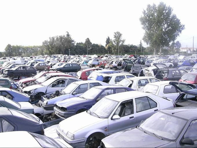 Vue extérieure du centre VHU agréé Azur Auto s.a.s. à FEYTIAT (Haute-Vienne)