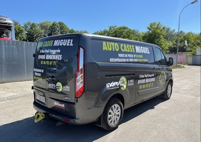 Auto-Pièces Miguel SARL à MIGENNES — Photo 3 du centre VHU agréé Yonne