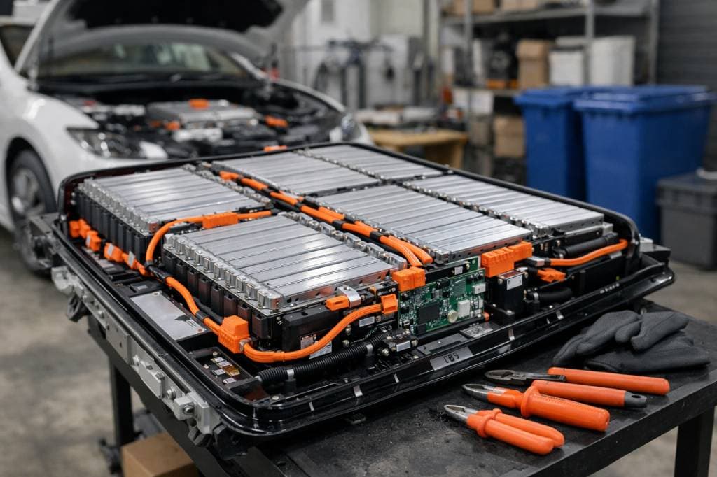 Renault lance la collecte des batteries de VHU électriques